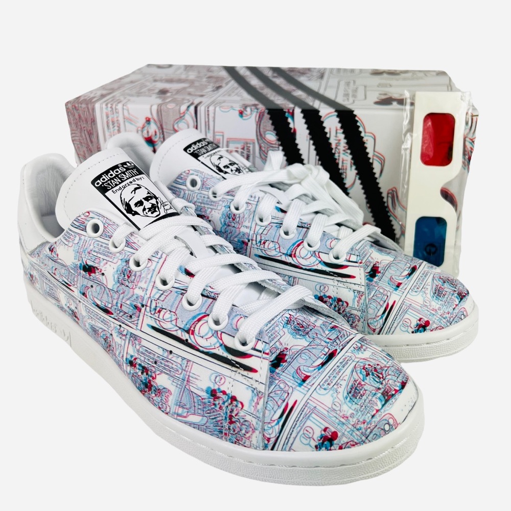 Adidas x Disney Stan Smith Mickey Mouse 3D Limited Edition Shoes FW2911 Size 10